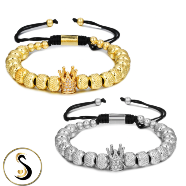 King Crown Mens Bracelets Sellys Shalom